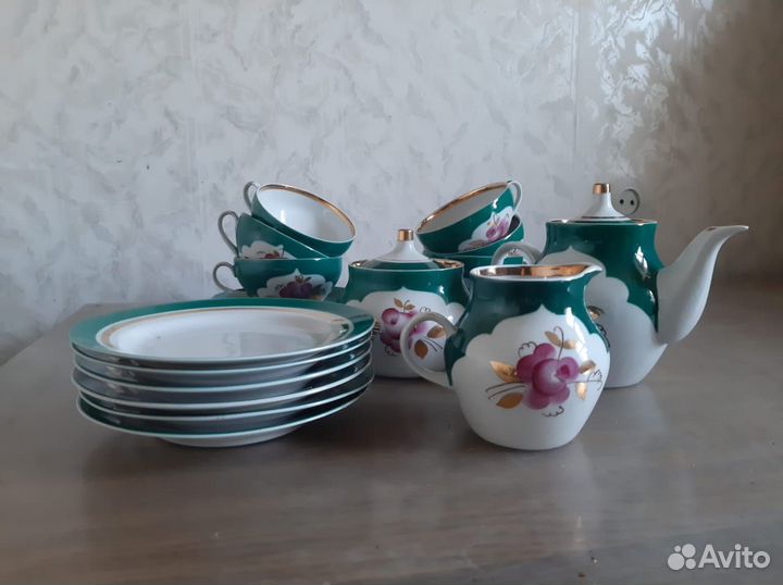 Чайный сервиз. Дулево
