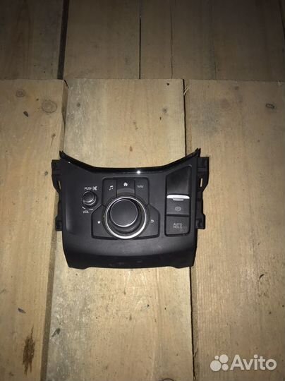 Блок управления магнитолой Mazda CX-5 kf. оригинал