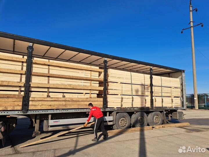 Доска обрезная, камерной сушки 50*200*6000