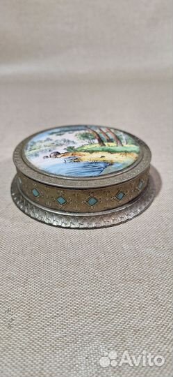 Пудреница ссср.Винтаж