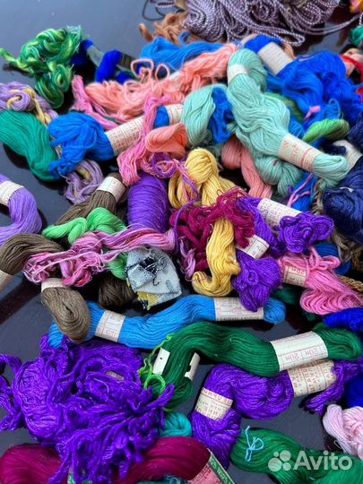 Нитки мулине винтаж СССР