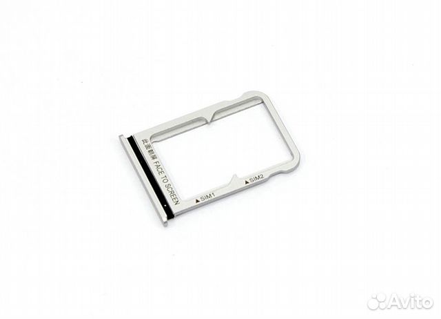 Лоток для SIM-карты Xiaomi Mi 8 серебристый