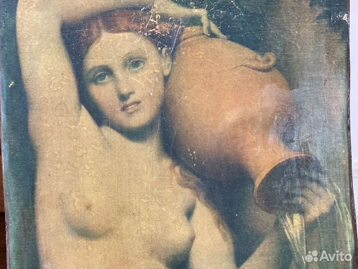 Картина на дереве. Источник. Франция