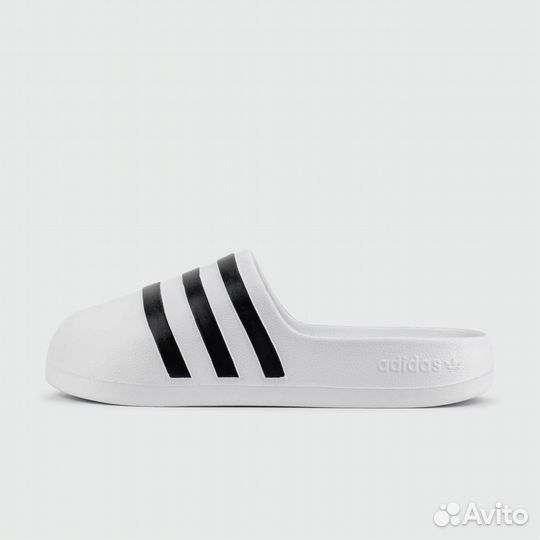 Шлёпки Adidas adifom Slide White Black