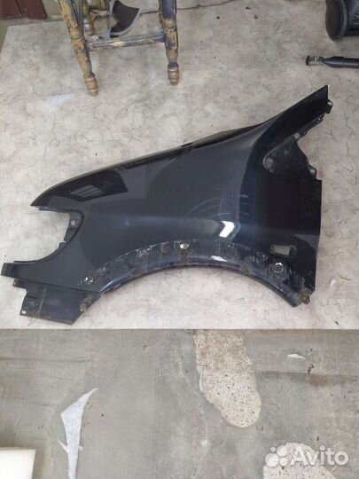 Крыло mercedes vito 638