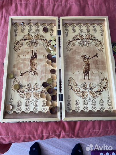 Нарды ручная работа