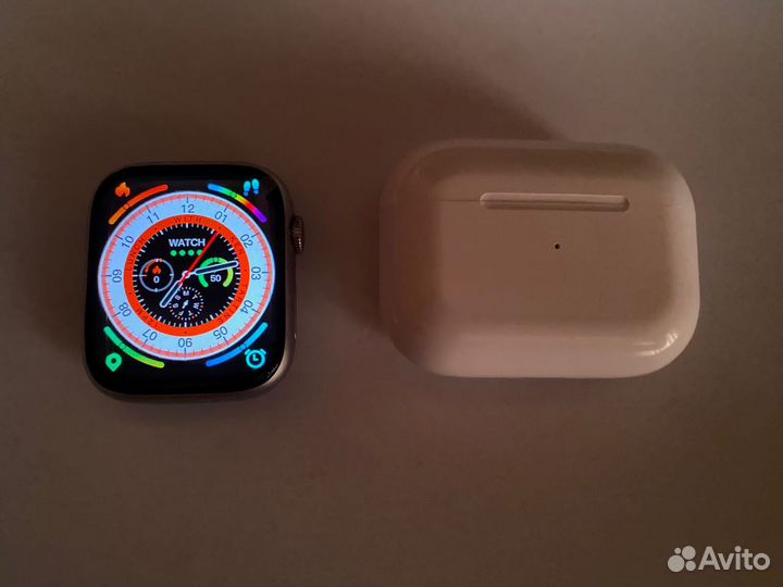 Наушники + часы