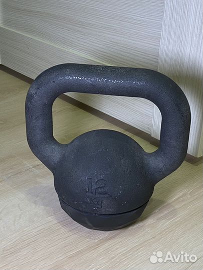 Гиря 12кг декатлон