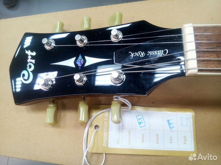 Cort CR200-BK Электрогитара Les Paul Classic Новая