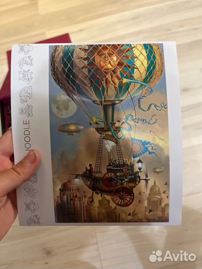 Деревянный пазл joodle