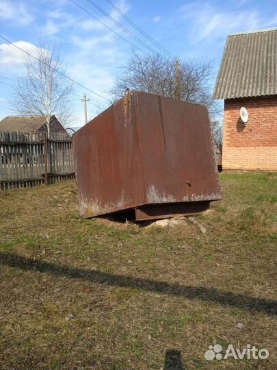 Бак для воды металлический