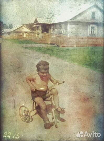 Детский трехколесный велосипед бу СССР