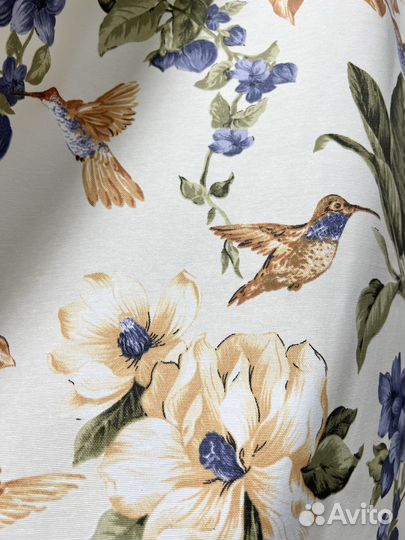 Ткань для штор принт