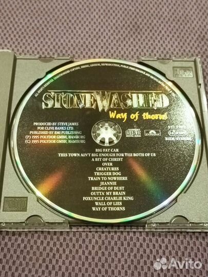 Stonewashed - Way Of Thorns (Фирменный) 1995