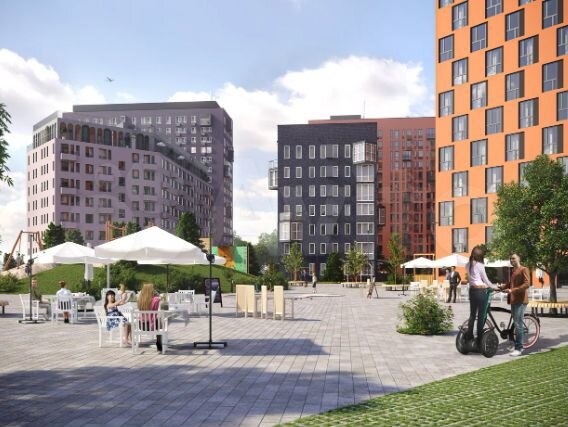 2-к. квартира, 54,7 м², 2/15 эт.