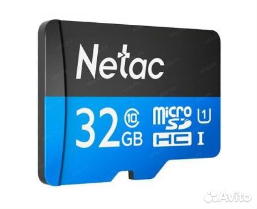 MicroSD 32GB Netac Карта памяти