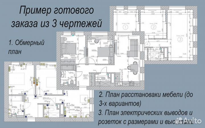 Планировка квартиры за 2 дня