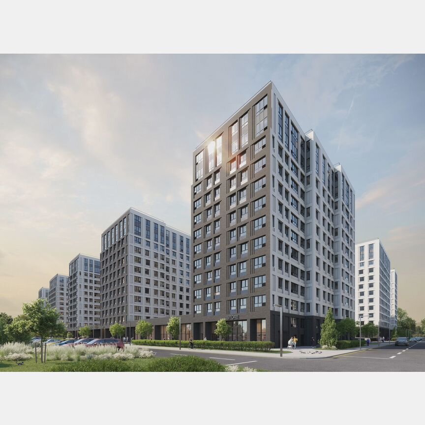 Квартира-студия, 23,6 м², 7/13 эт.