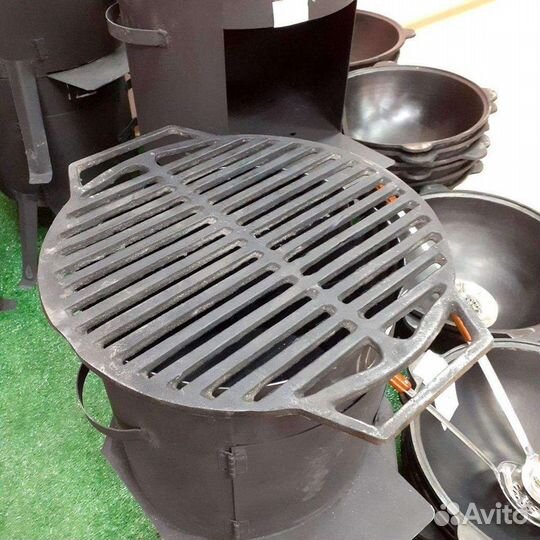 Решетка-гриль чугунная