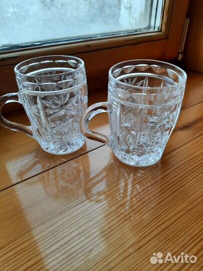 Хрусталь СССР, салатники, кружки