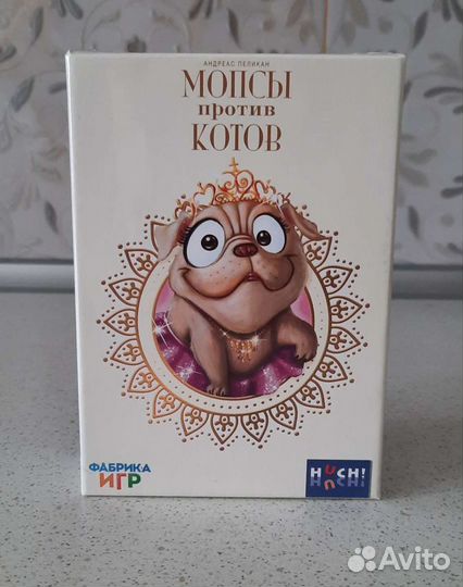 Настольная игра Мопсы против котов