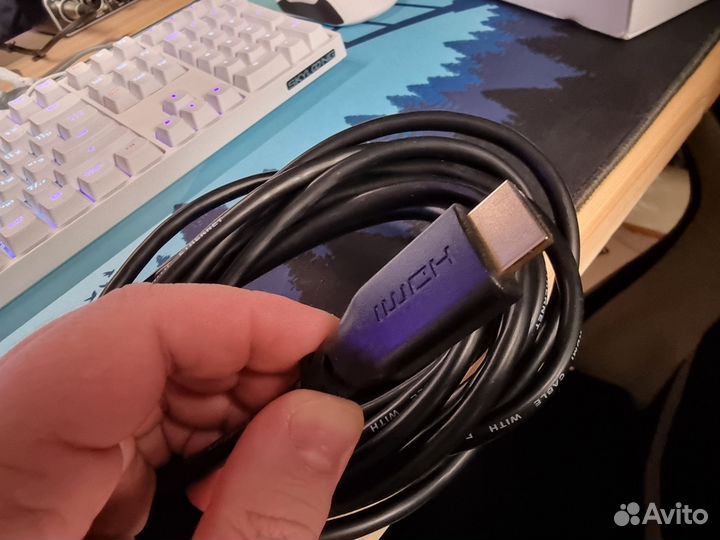 Hdmi кабель, 10 метров, v. 2.0 (4к 60 фпс)