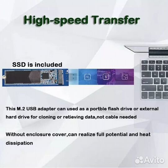 M.2 ngff SSD переходник на USB 3.0