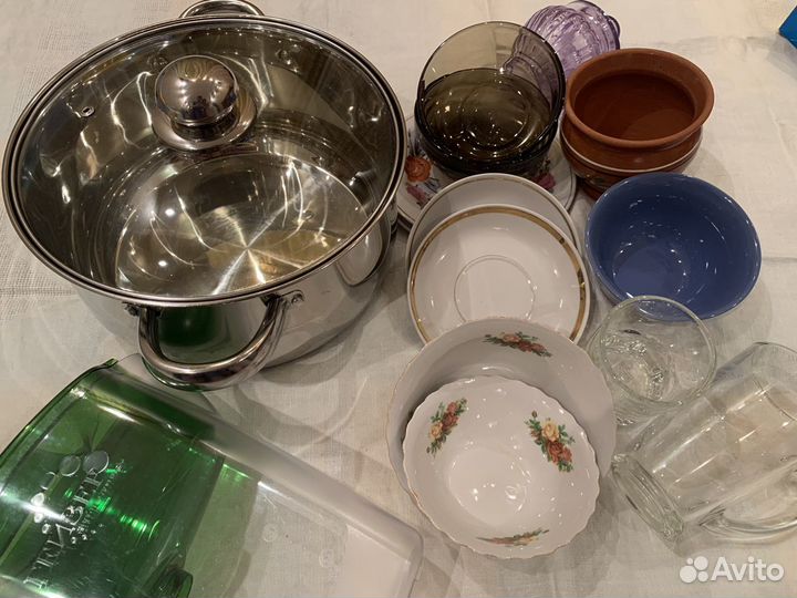 Набор посуды кастрюля с крышкой