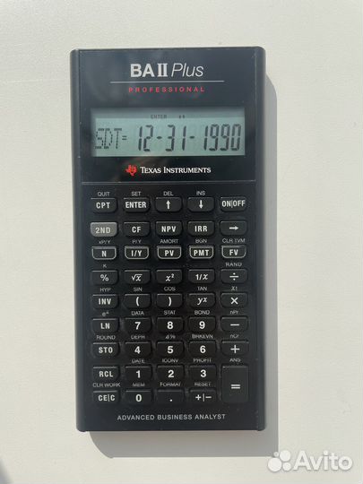 Texas Instruments BA II Plus Professional