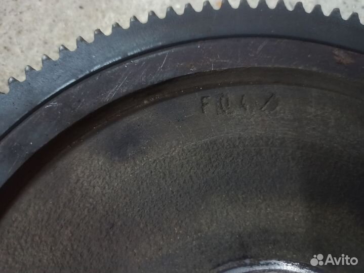 Стартер и маховик