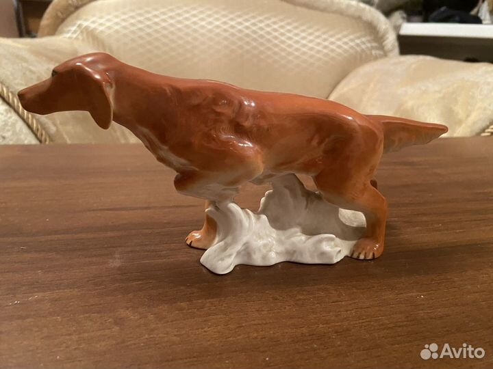 Собака керамическая