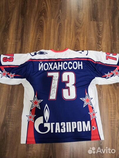 Игровой хоккейный свитер