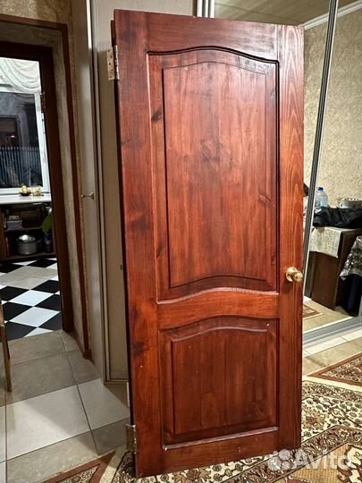 Двери межкомнатные с коробкой деревянные