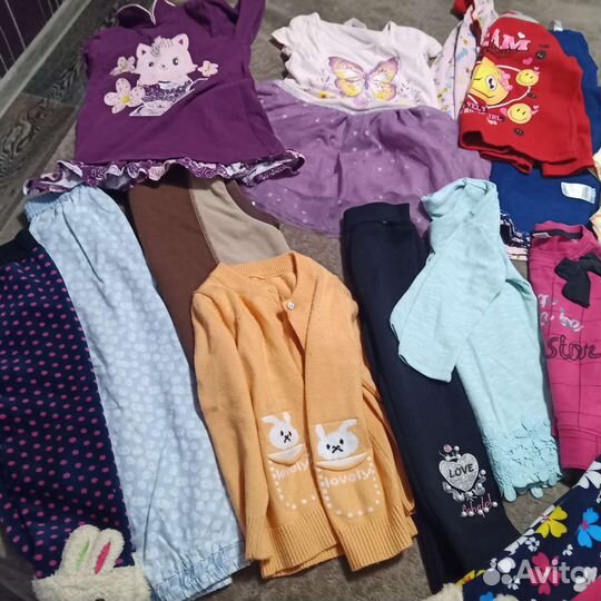 Одежда для девочки пакетом р 98-110