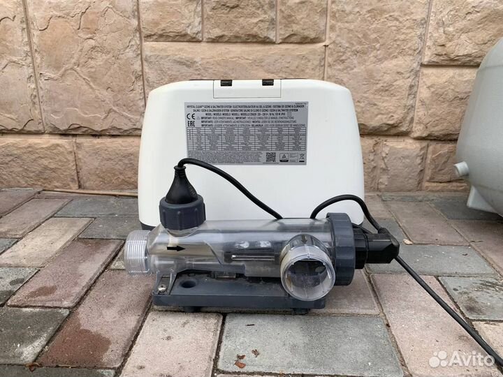 Система intex. Песочный фильтр и хлоргенератор