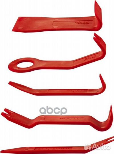 Набор приспособлений для демонтажа декоративных