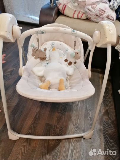 Детские электронные качели