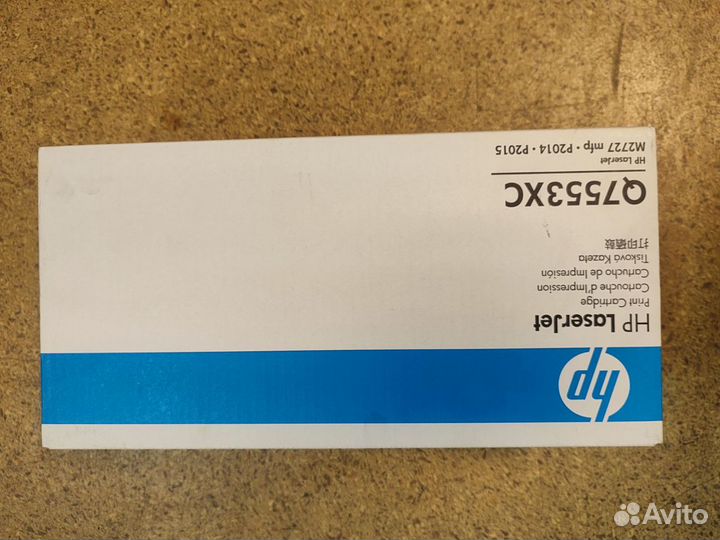 Картридж HP LaserJet Q7553XC