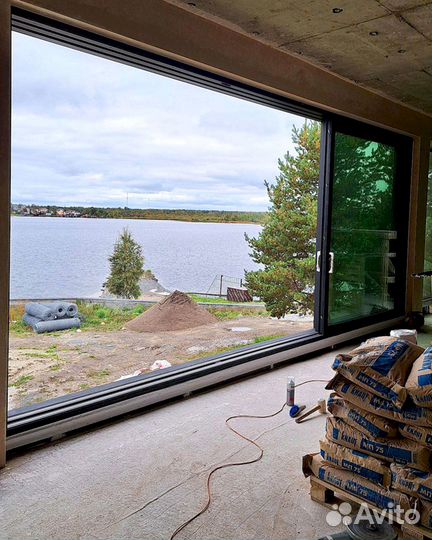 Окна пластиковые. Алюминиевые. Раздвижные двери