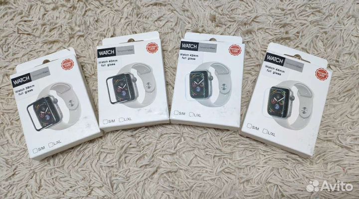 Защитное стекло на apple watch