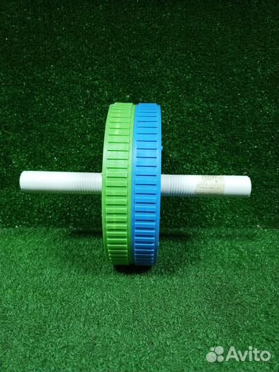 Ролик гимнастический с 2 колесами Престиж