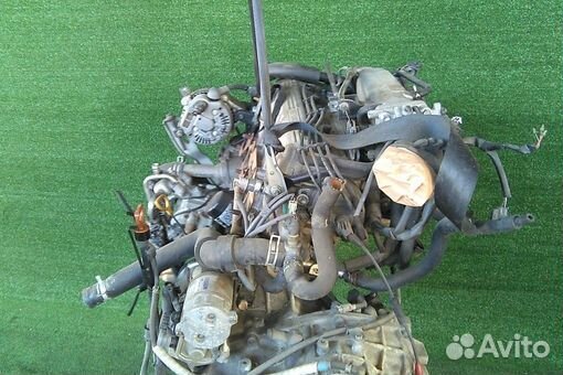 Двигатель в сборе двс toyota corona ST190 4S-FE 19