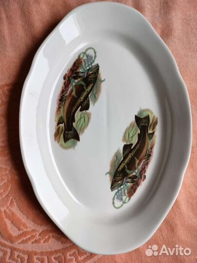Блюдо овальное СССР
