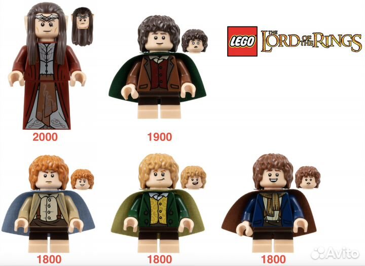 Минифигурки lego Lord of the rings 10316 Rivendell