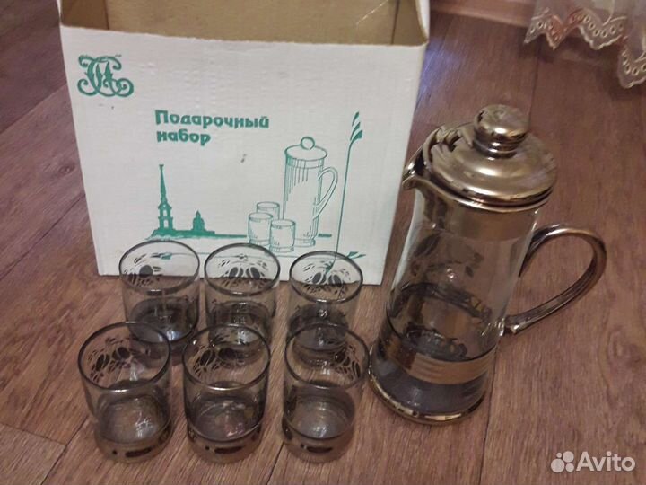 Графин фужеры бокалы