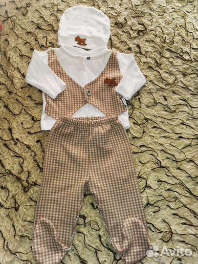 Комплект для новорожденного 10 предметов