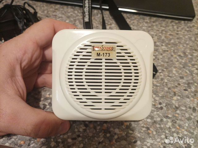 Мегафон поясной, усилитель голоса 15Вт Terra sound