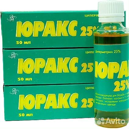 Средство от тараканов, Юракс флакон 50 мл