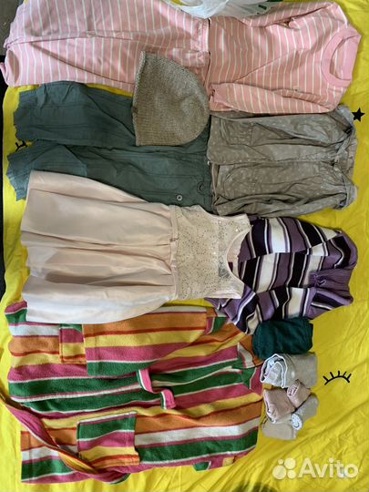 Детские вещи пакетом для девочки 98