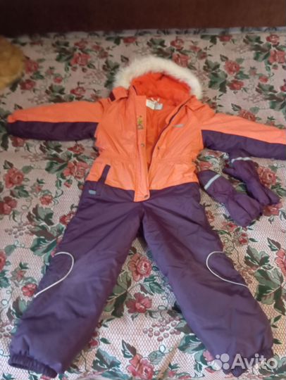 Зимний комбинезон kerry 122 на девочку